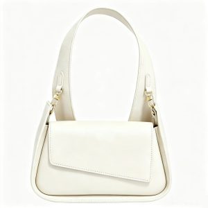 Curved Flap Shoulder Underarm Bag