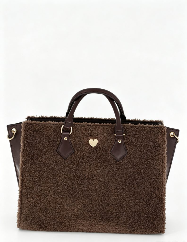 Printed Canvas Tote Handbag
