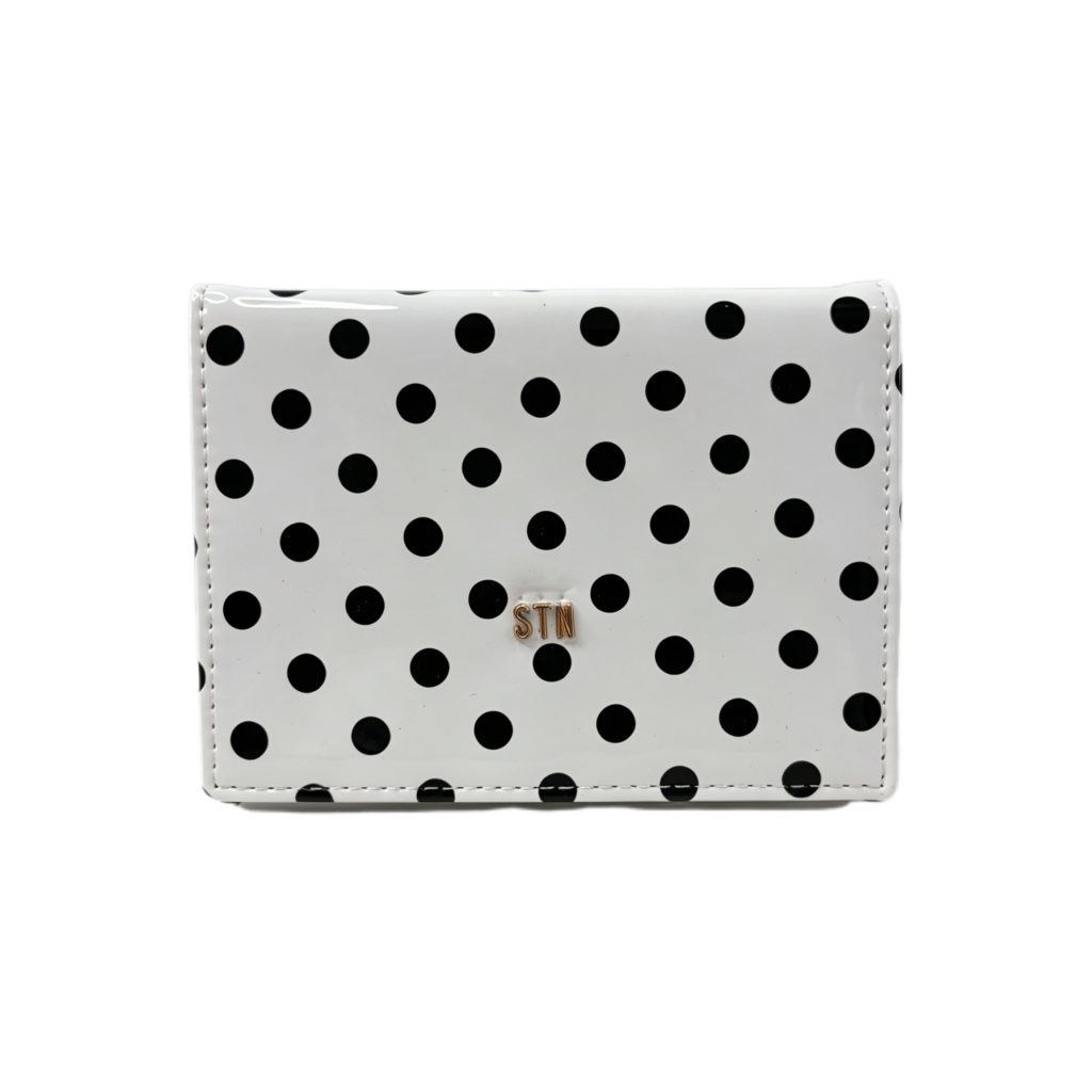 Polka Dot Glossy Small Wallet