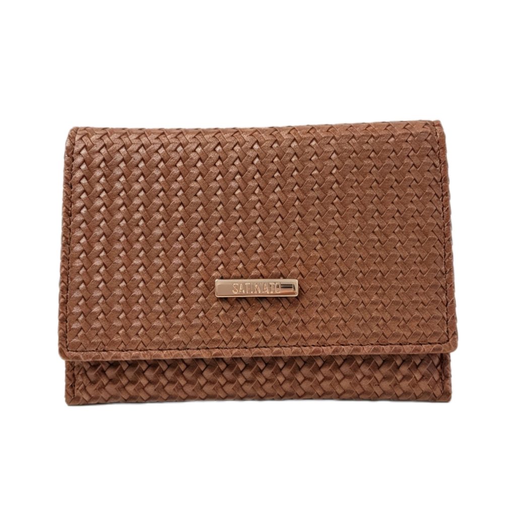 Woven Texture Small Wallet
