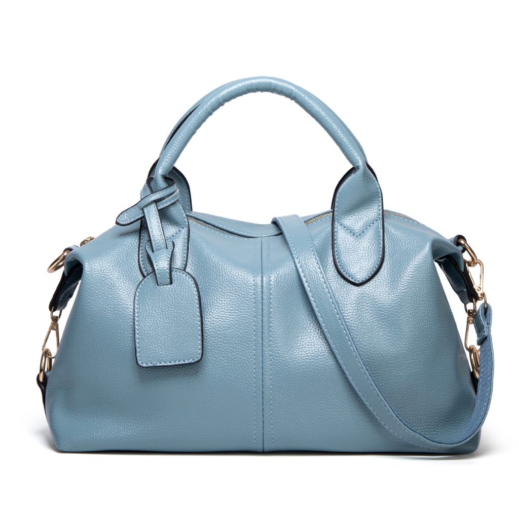 Multi‑Color Soft Boston Handbag