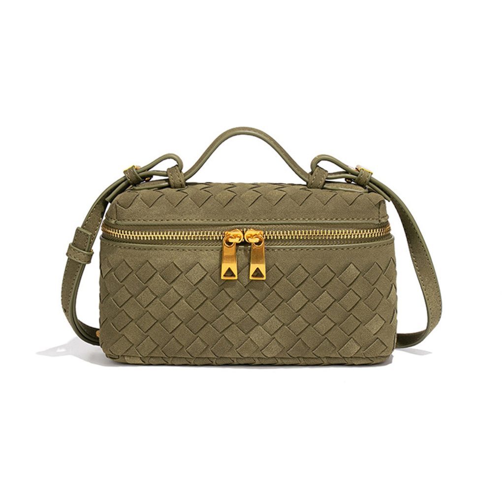 Woven Mini Box Handbag