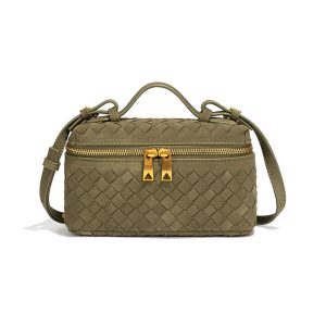 Woven Mini Box Handbag