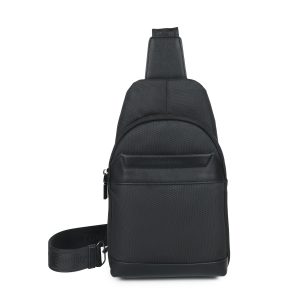 Men's Nylon Spliced Sling Chest Bag