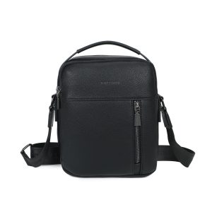 Men's Top‑Handle Vertical Crossbody Bag