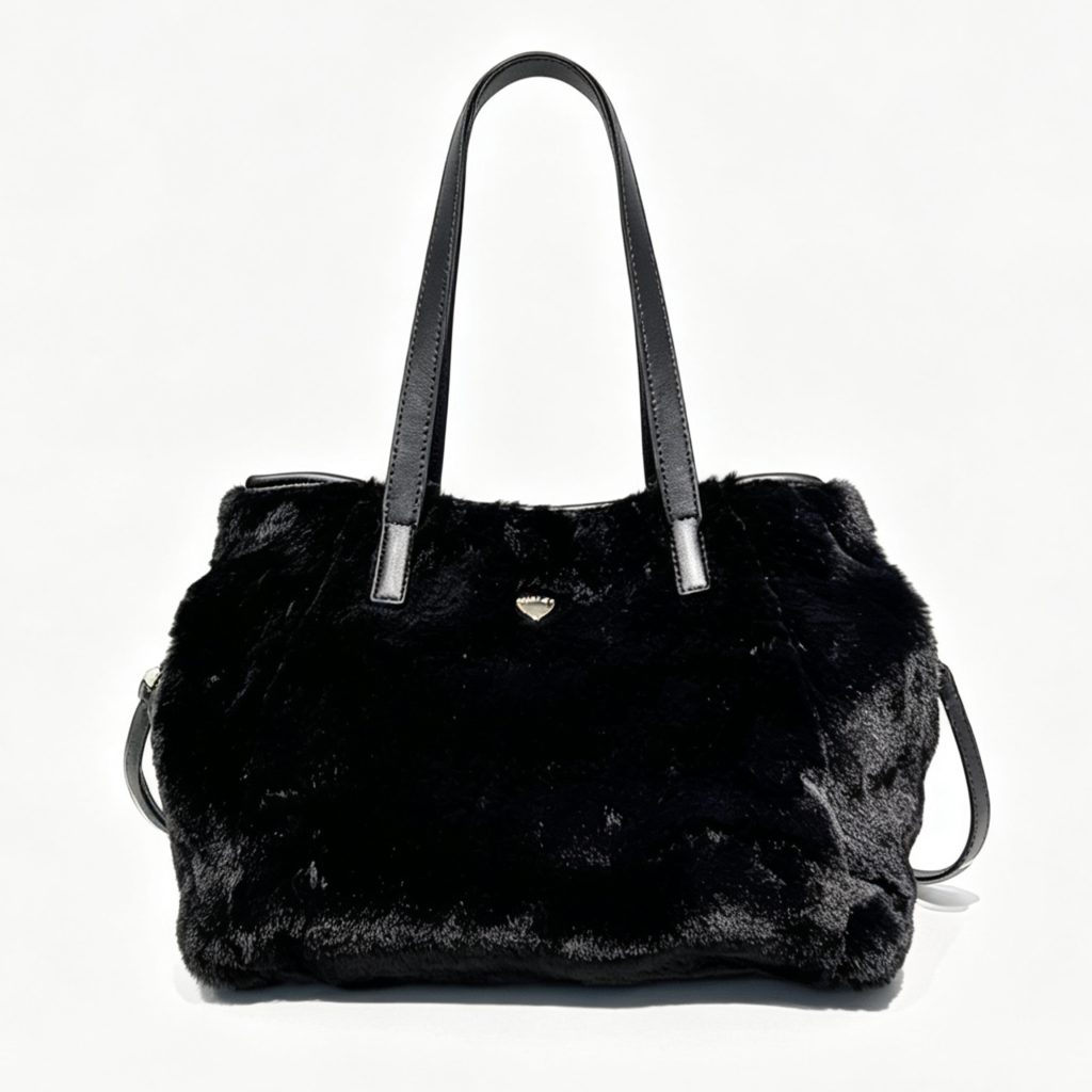 Furry Large Tote Shoulder Bag