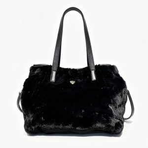 Furry Large Tote Shoulder Bag