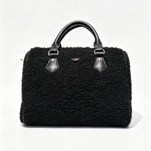 Teddy Furry Boston Handbag