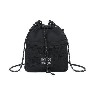 CAMP7 Mesh Drawstring Crossbody Pouch