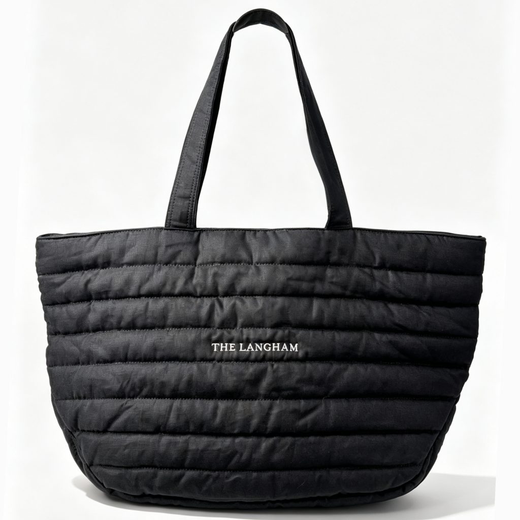 Quilted Padded Tote Bag