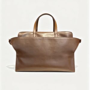 Glossy Leather Wing‑Shape  Bag