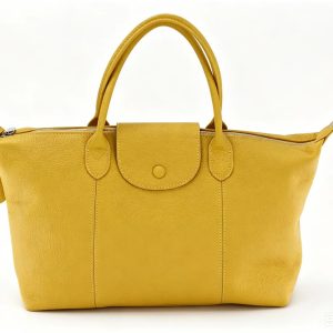 Soft Genuine Leather Tote Handbag