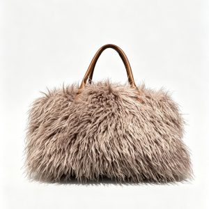 Shaggy Furry Travel Tote Bag