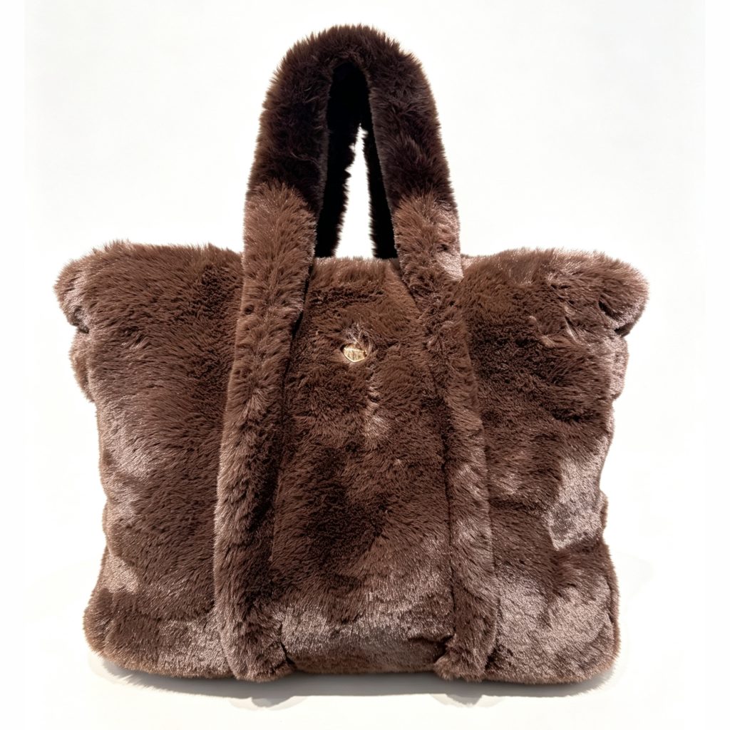 Fuzzy Plush Handbag