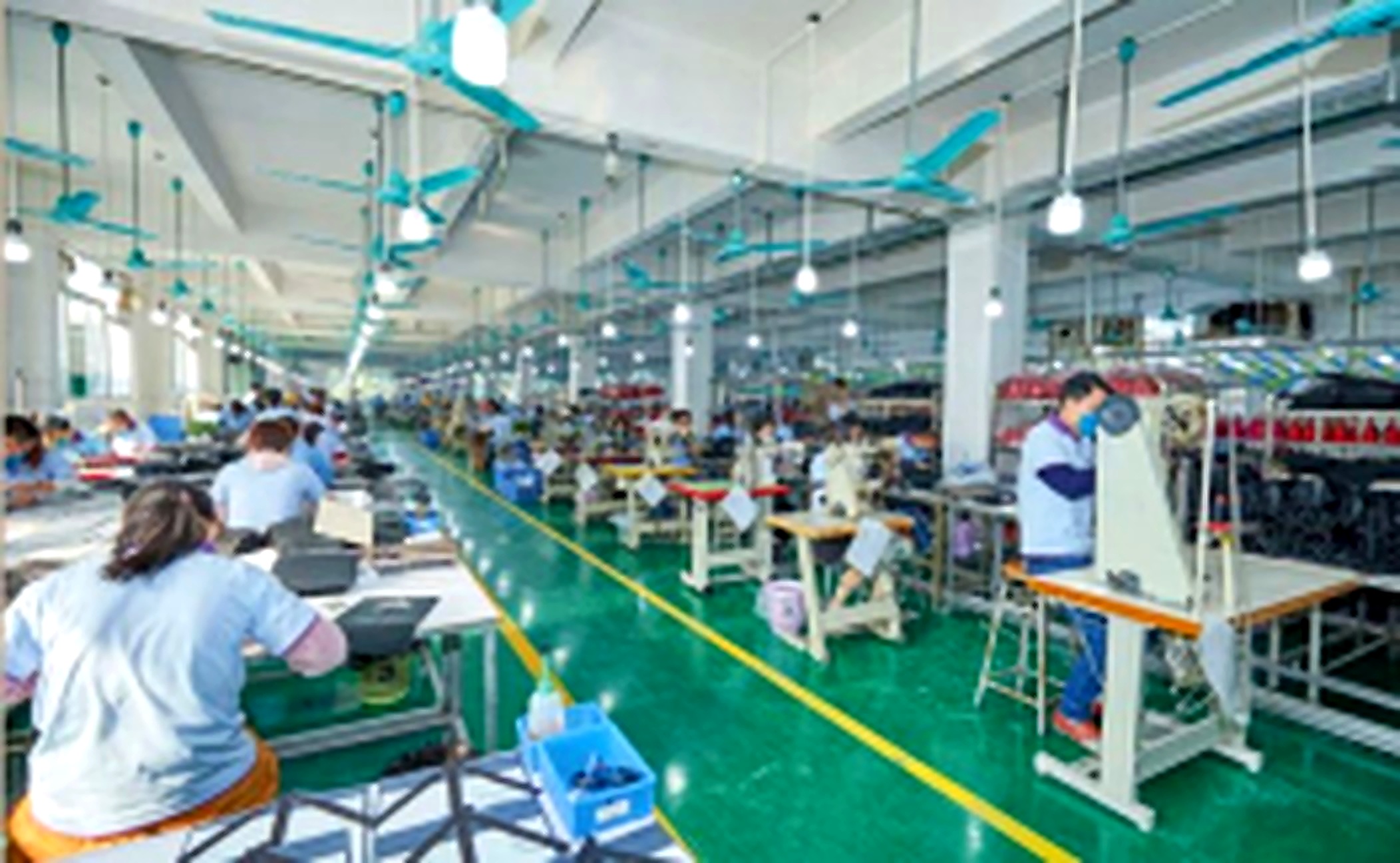 Zorro leather goods factory sewing workshop overview