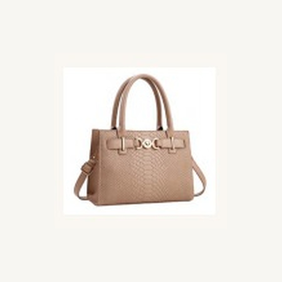 Buckle Detail City Tote Preview 2