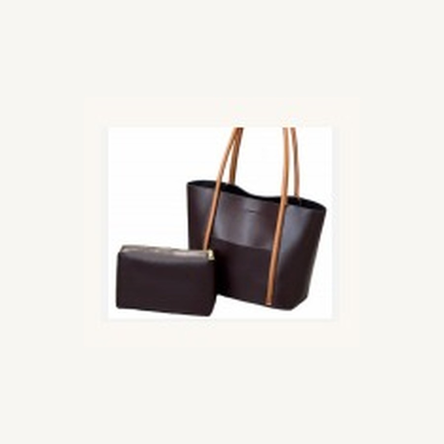 Contrast Handle Tote Set Preview 2