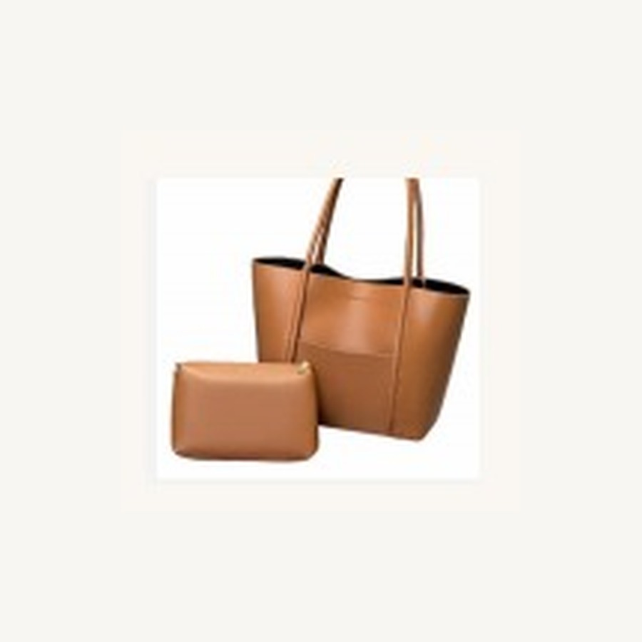 Contrast Handle Tote Set Preview 3