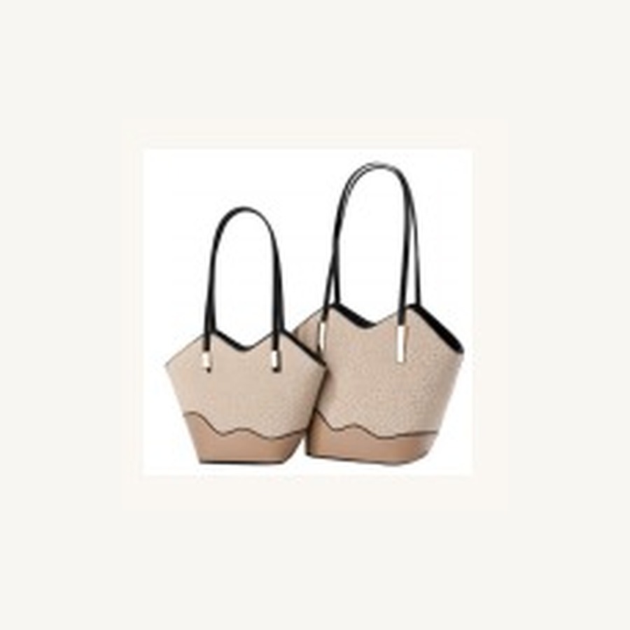Geometric Bucket Tote Set Preview 3