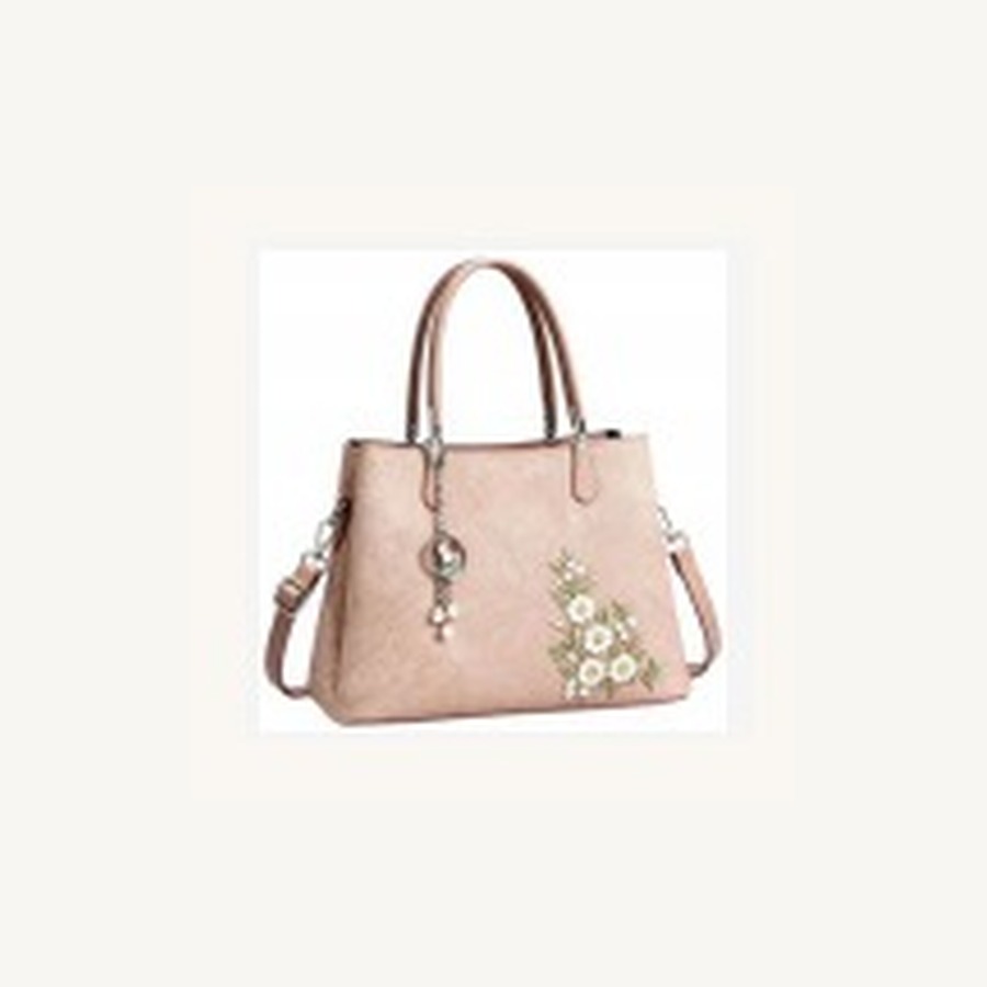 Floral Embroidery Satchel main preview