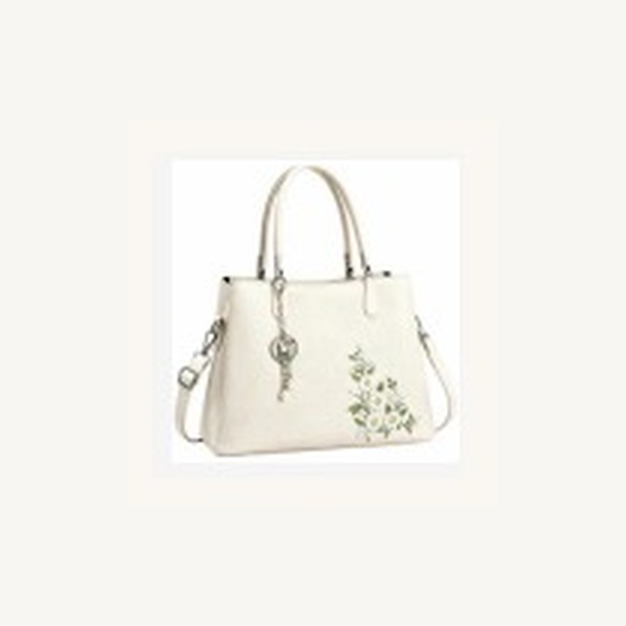 Floral Embroidery Satchel Preview 3