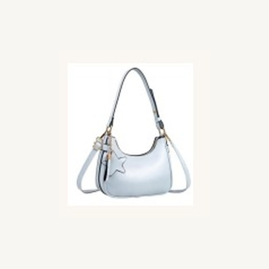 Glossy Crescent Shoulder Bag Preview 3