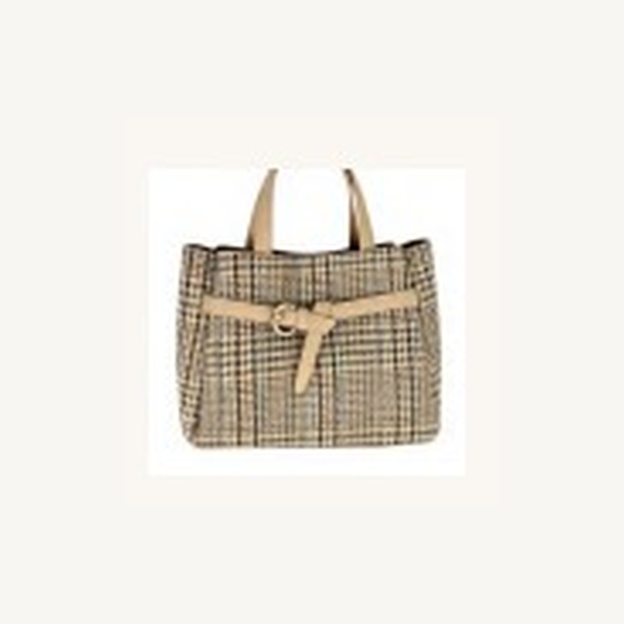 Plaid Travel Tote Preview 3